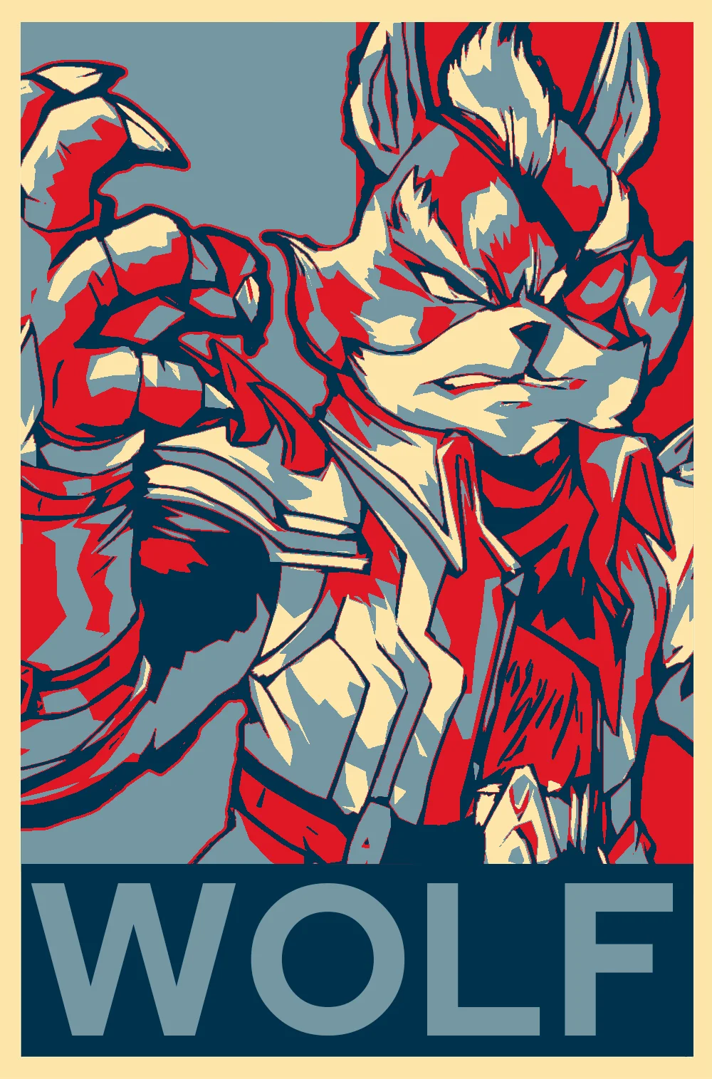 Wolf Hope 11x17 Print