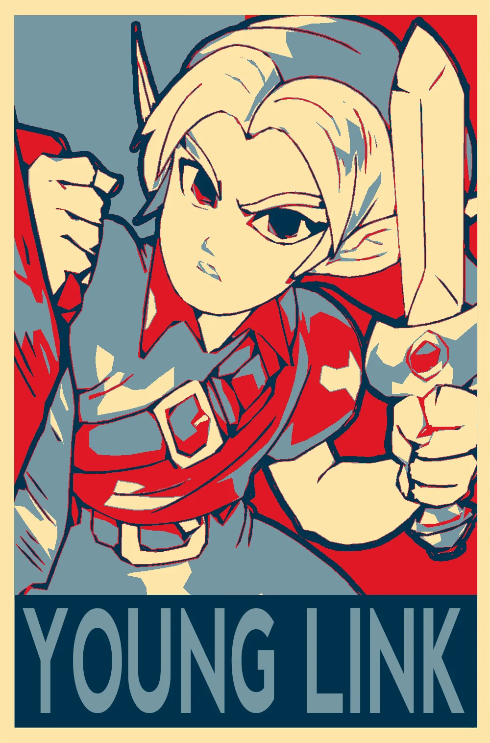 Young Link Hope 11x17 Print