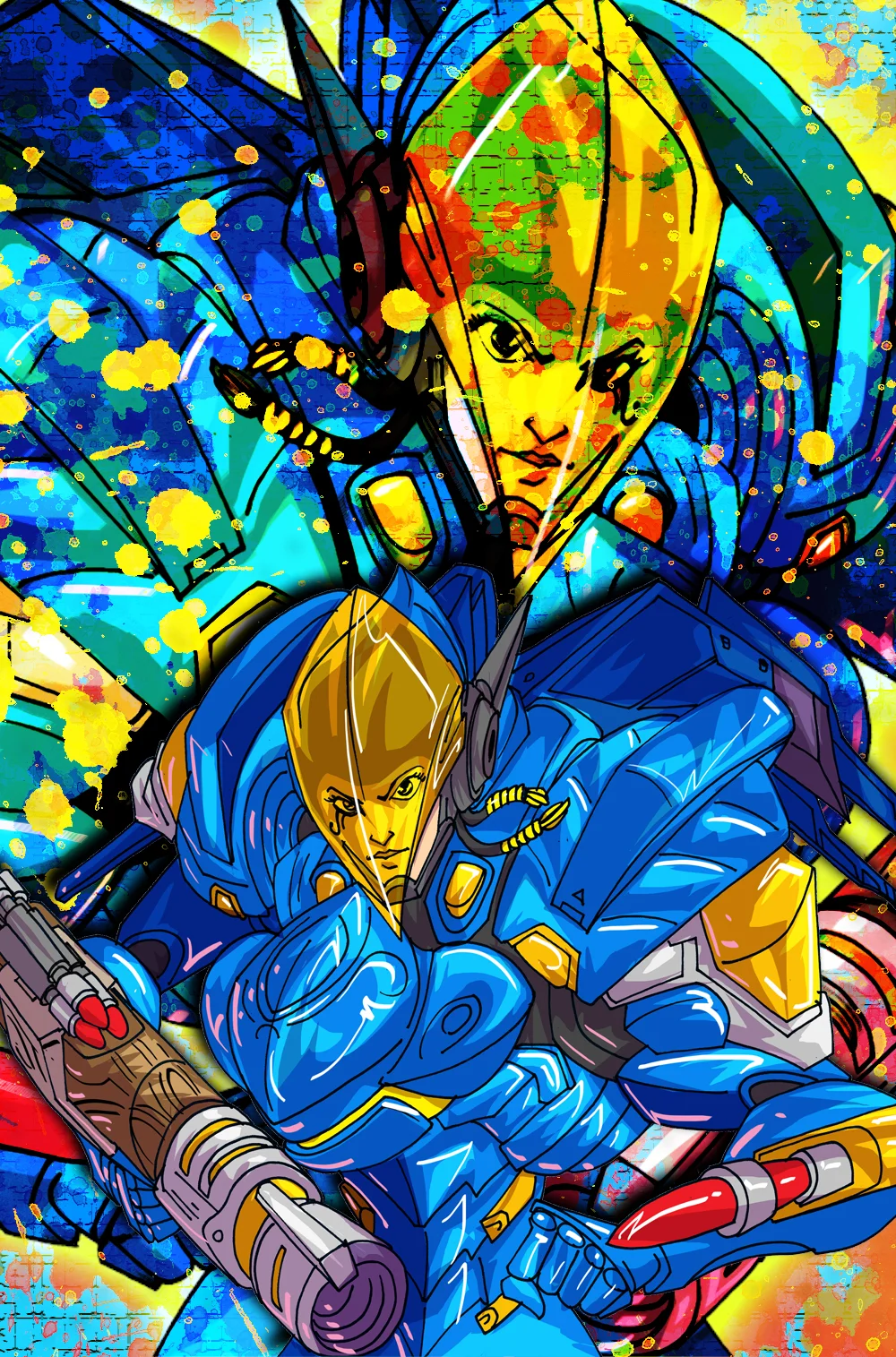 Phara Overwatch 11x17 Print