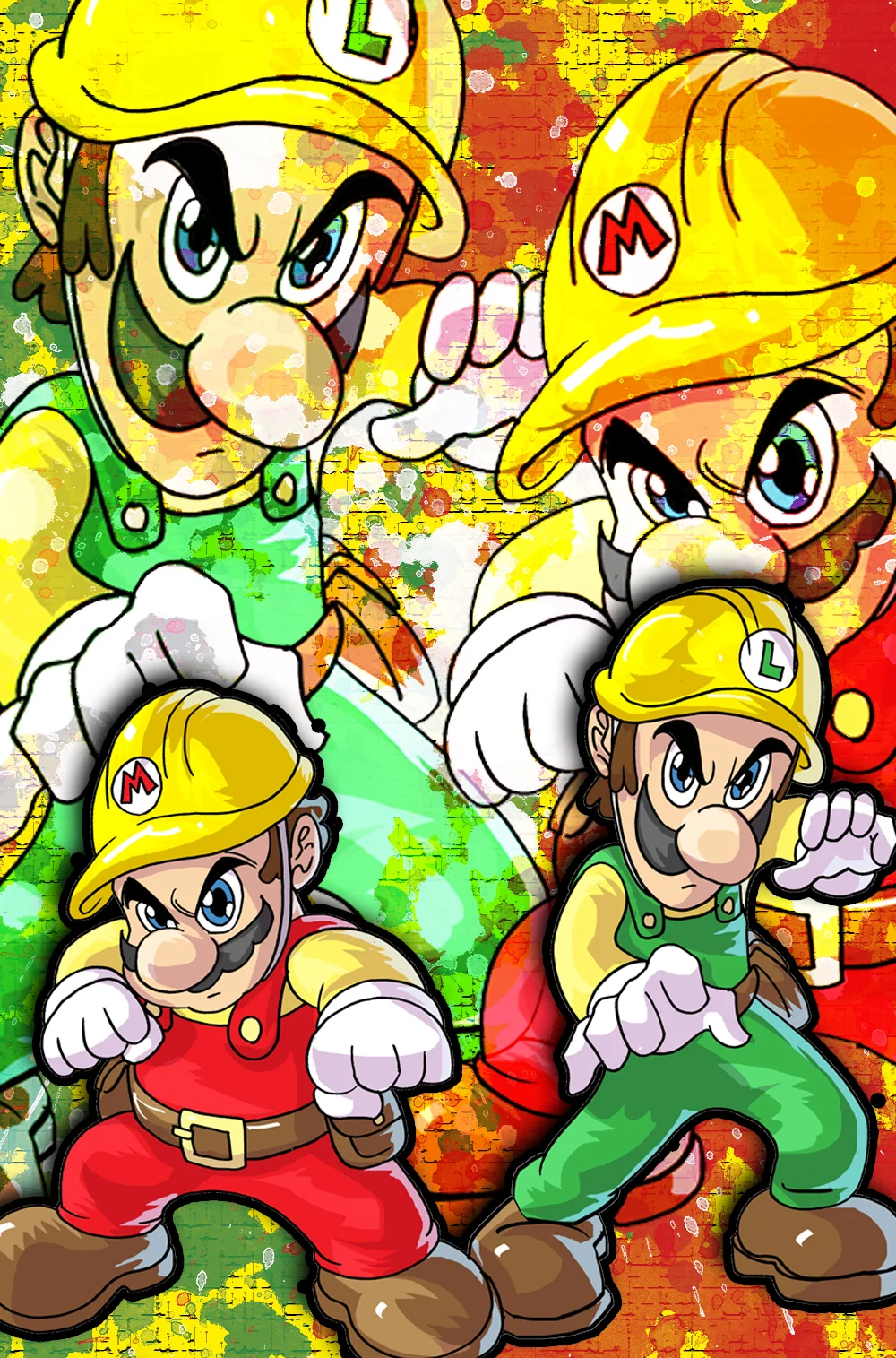 Mario Maker 11x17 Print