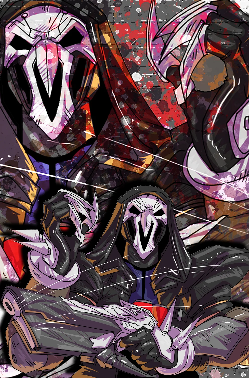 Reaper Overwatch 11x17 Print