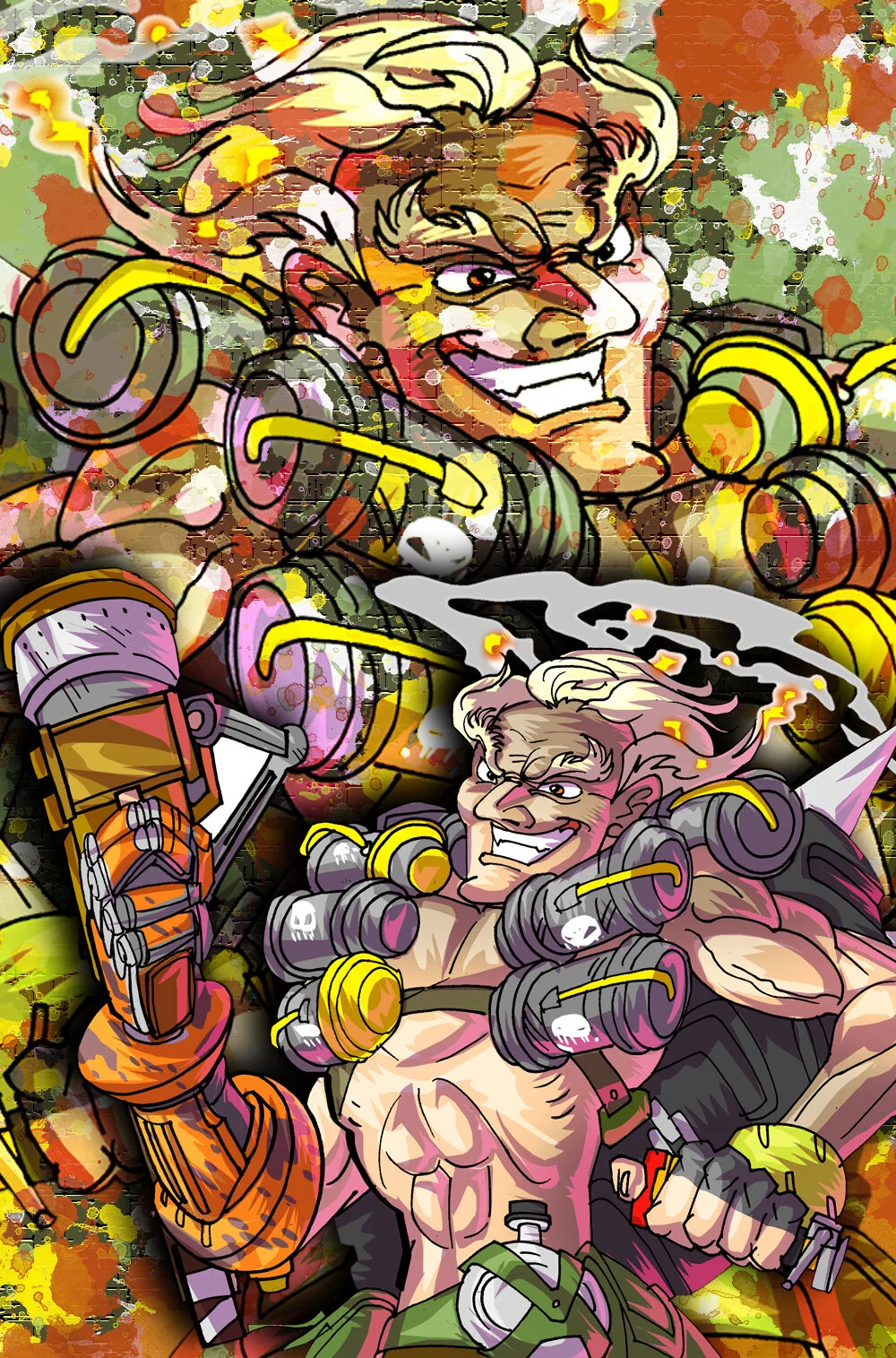 Junk Rat artwork 11x17 Print