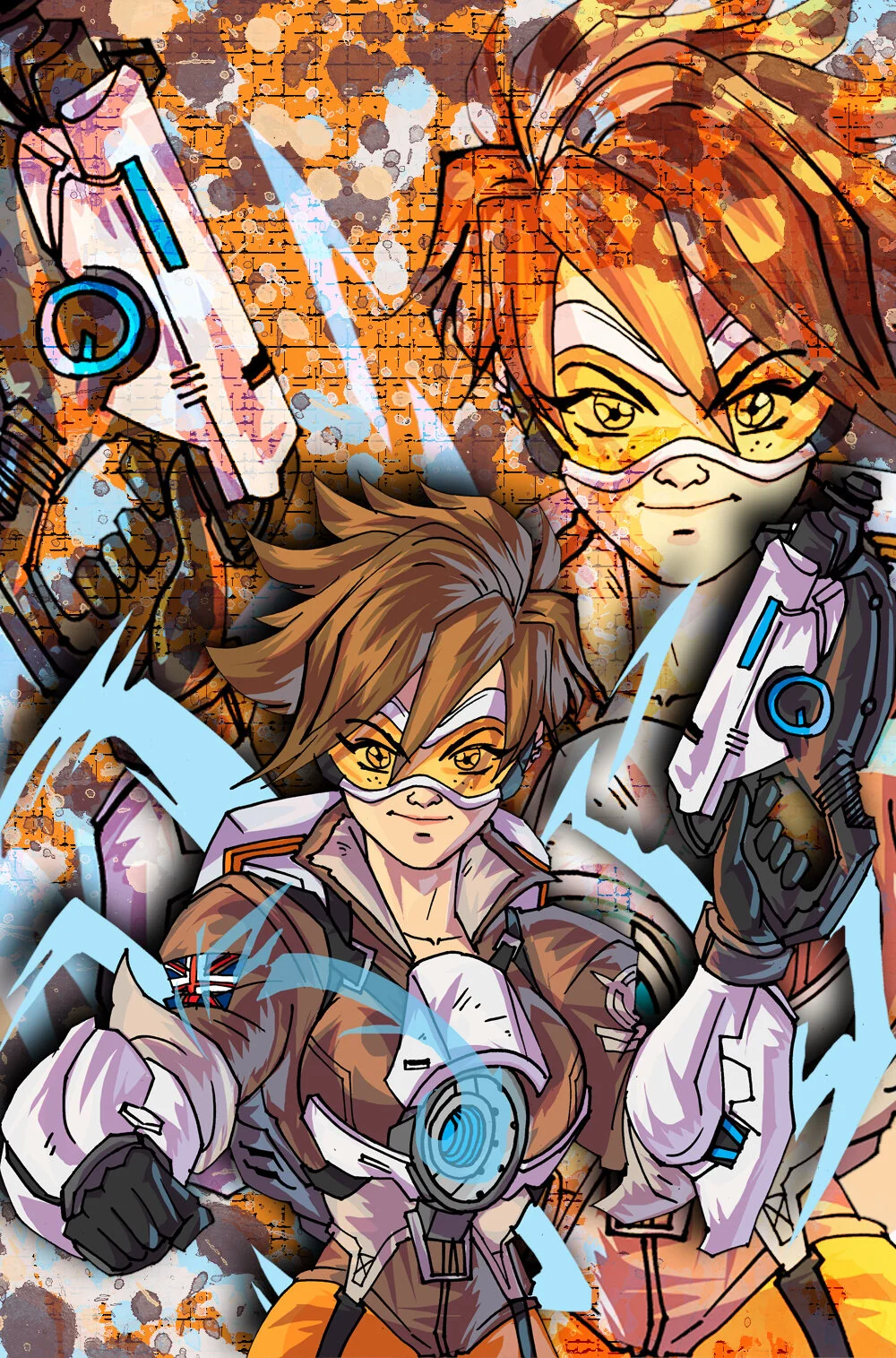 Tracer artwork 11x17 Print