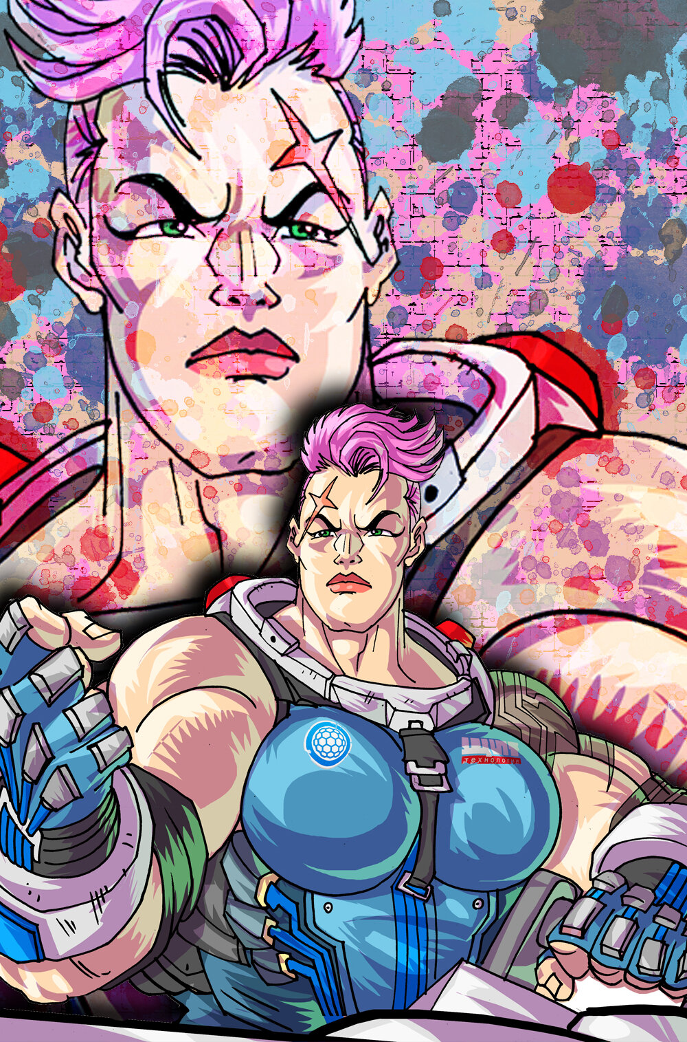 Zarya artwork 11x17 Print