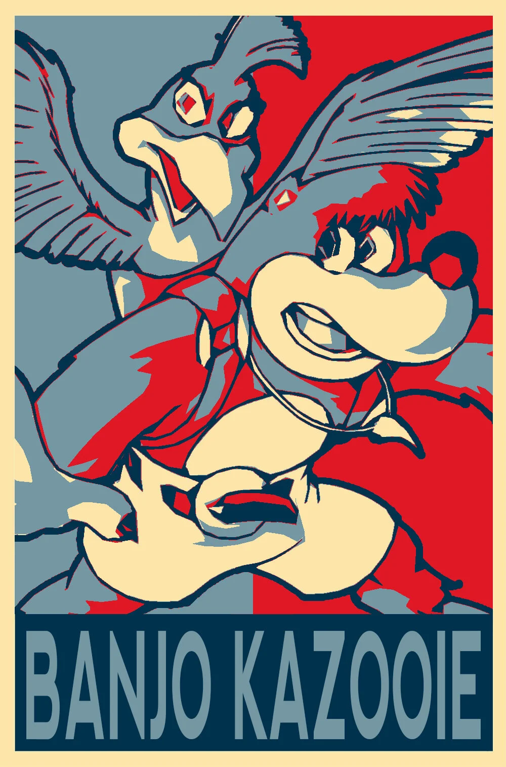 Banjo Kazooie hope 11x17 artwork print