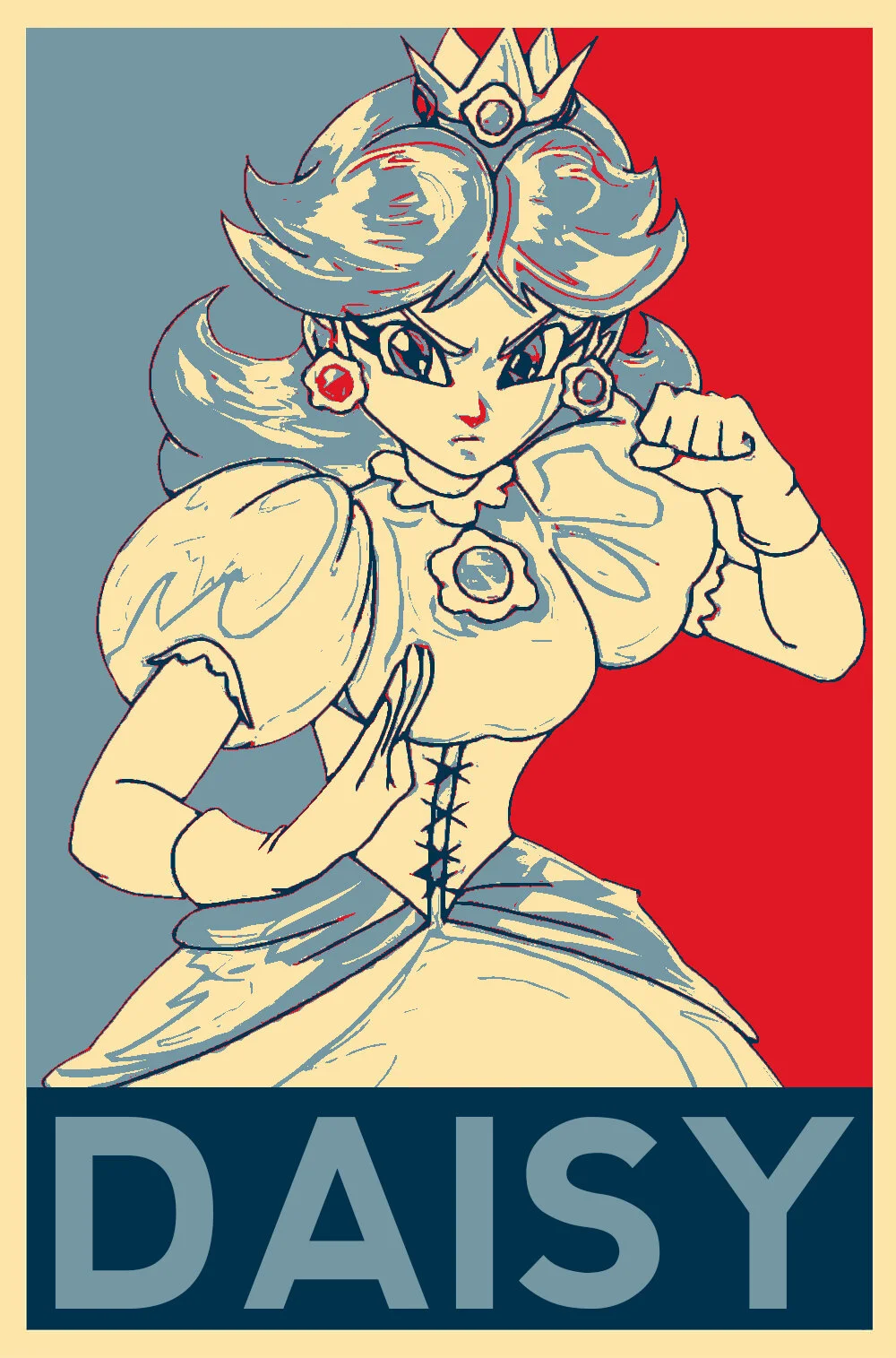 Daisy hope  11x17 artwork print