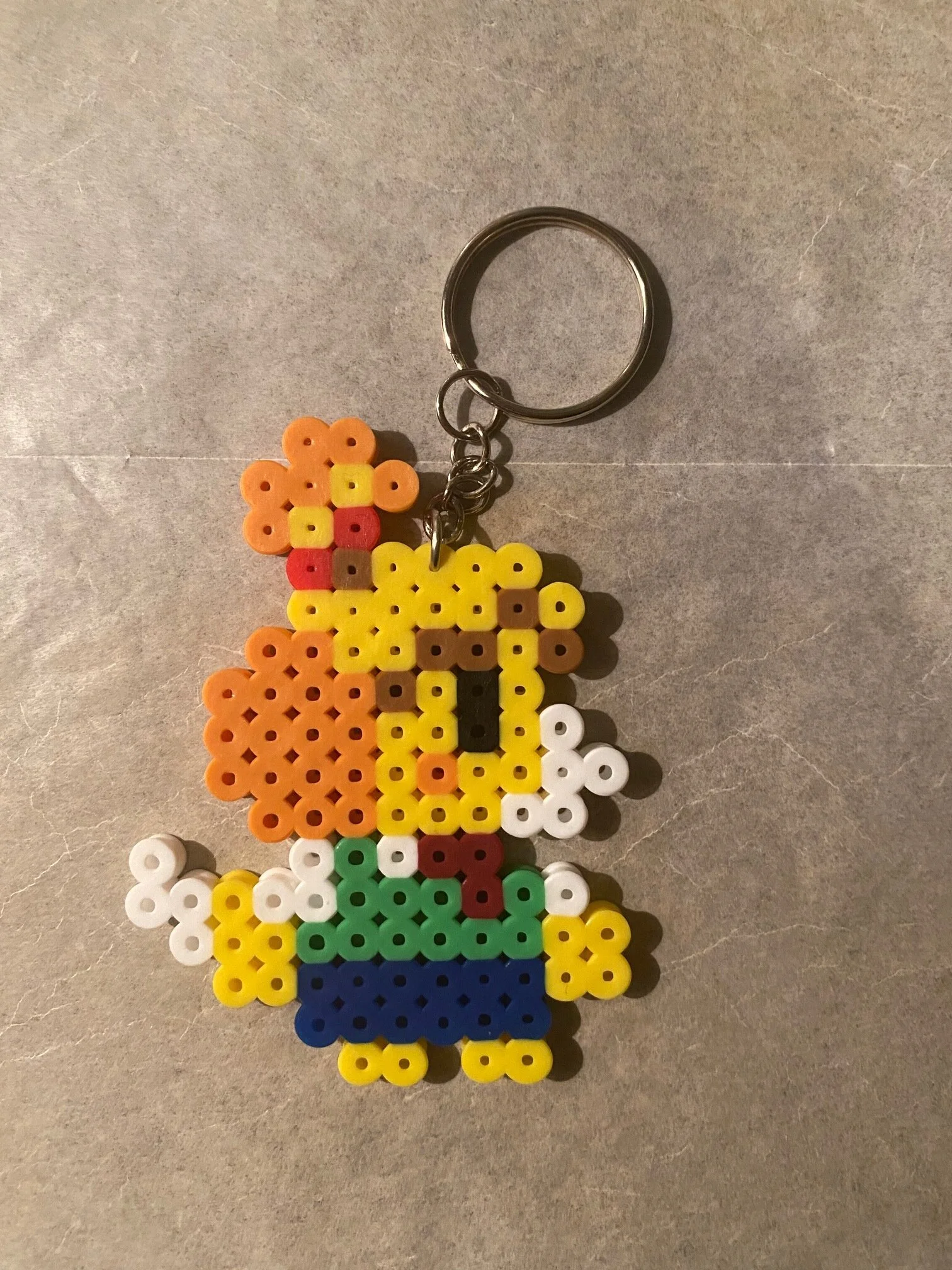 Isabelle bead keychain