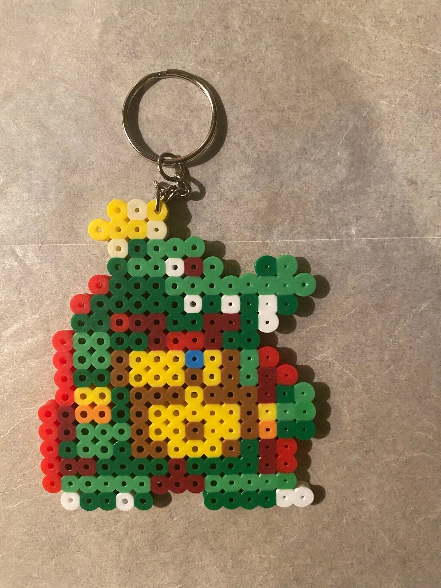 King K Rool bead keychain