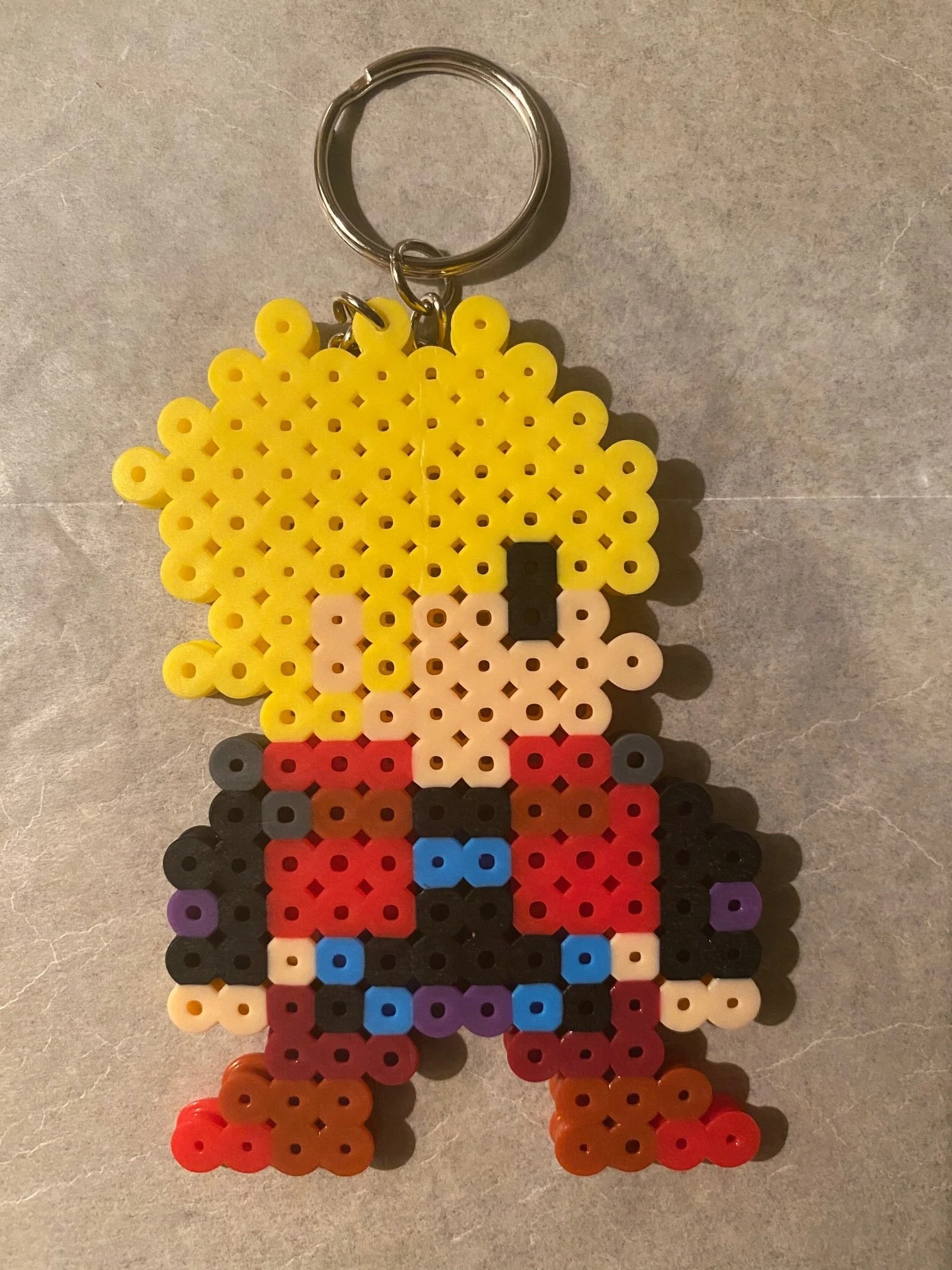 Shulk bead keychain