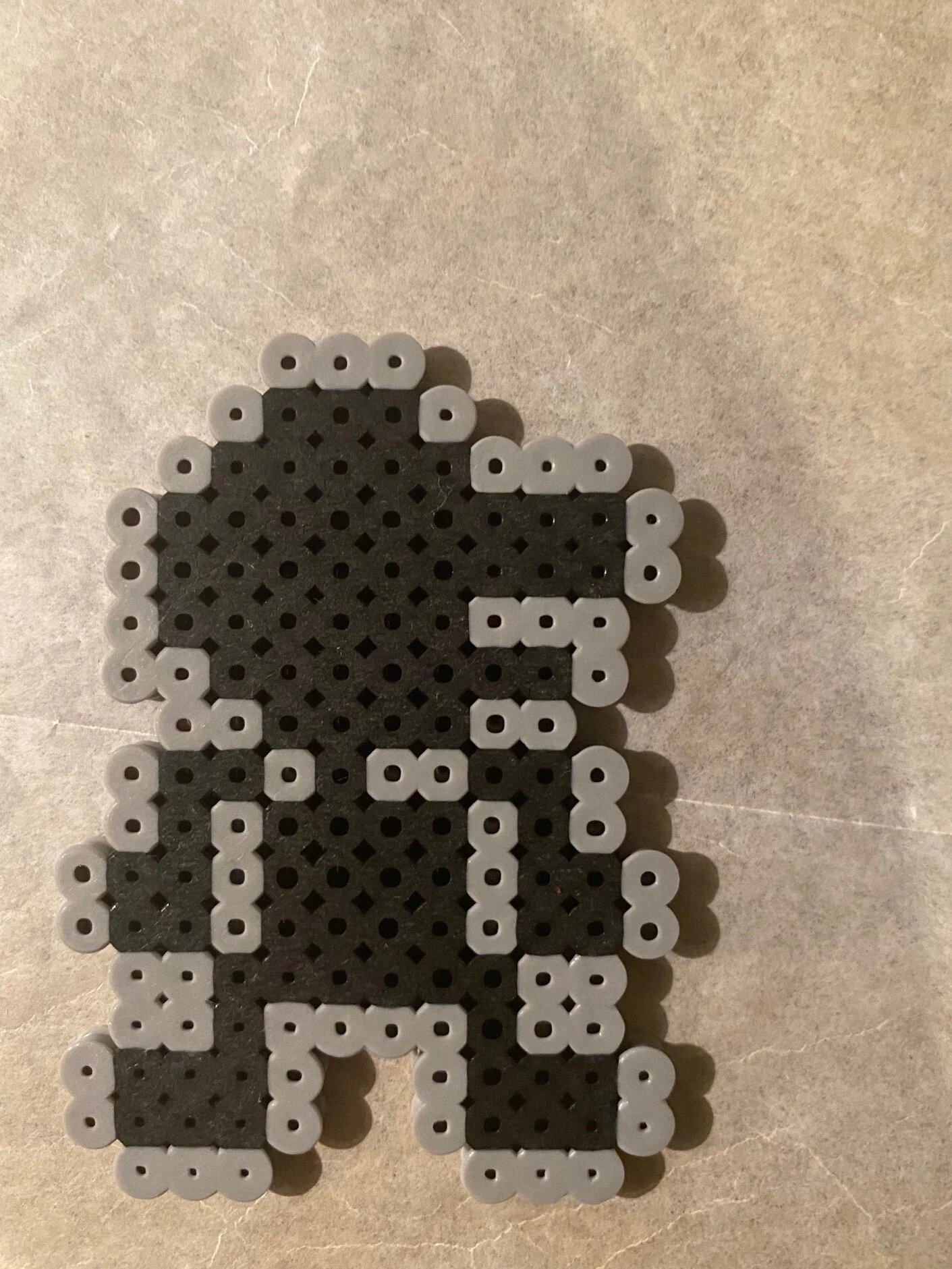 Mr. game N Watch bead keychain