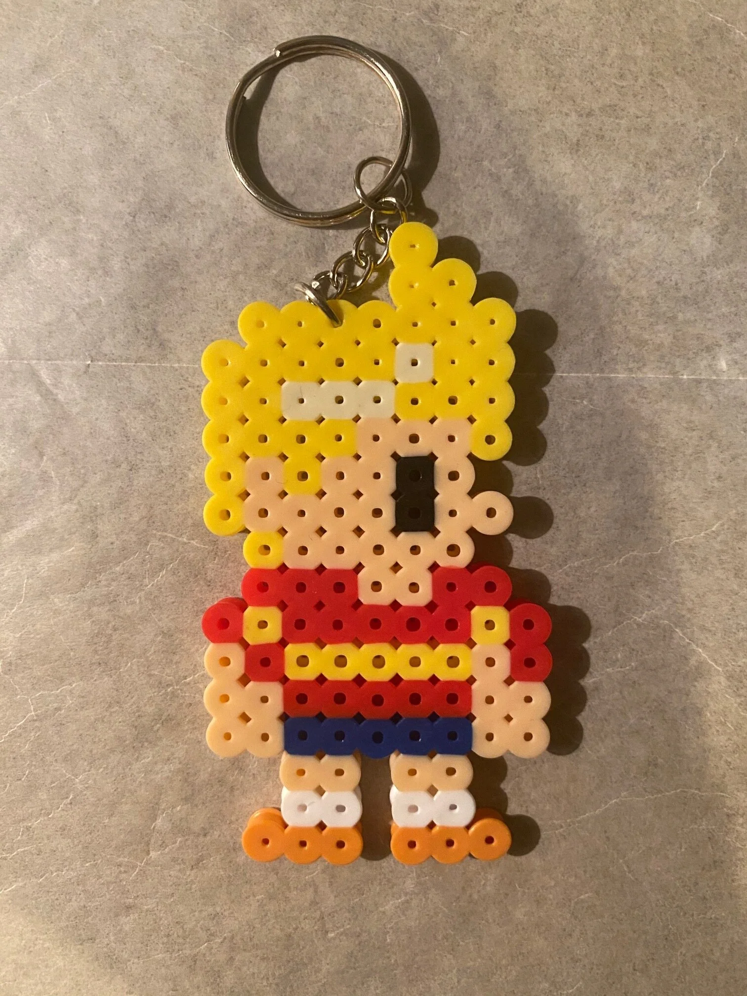 Lucas bead keychain