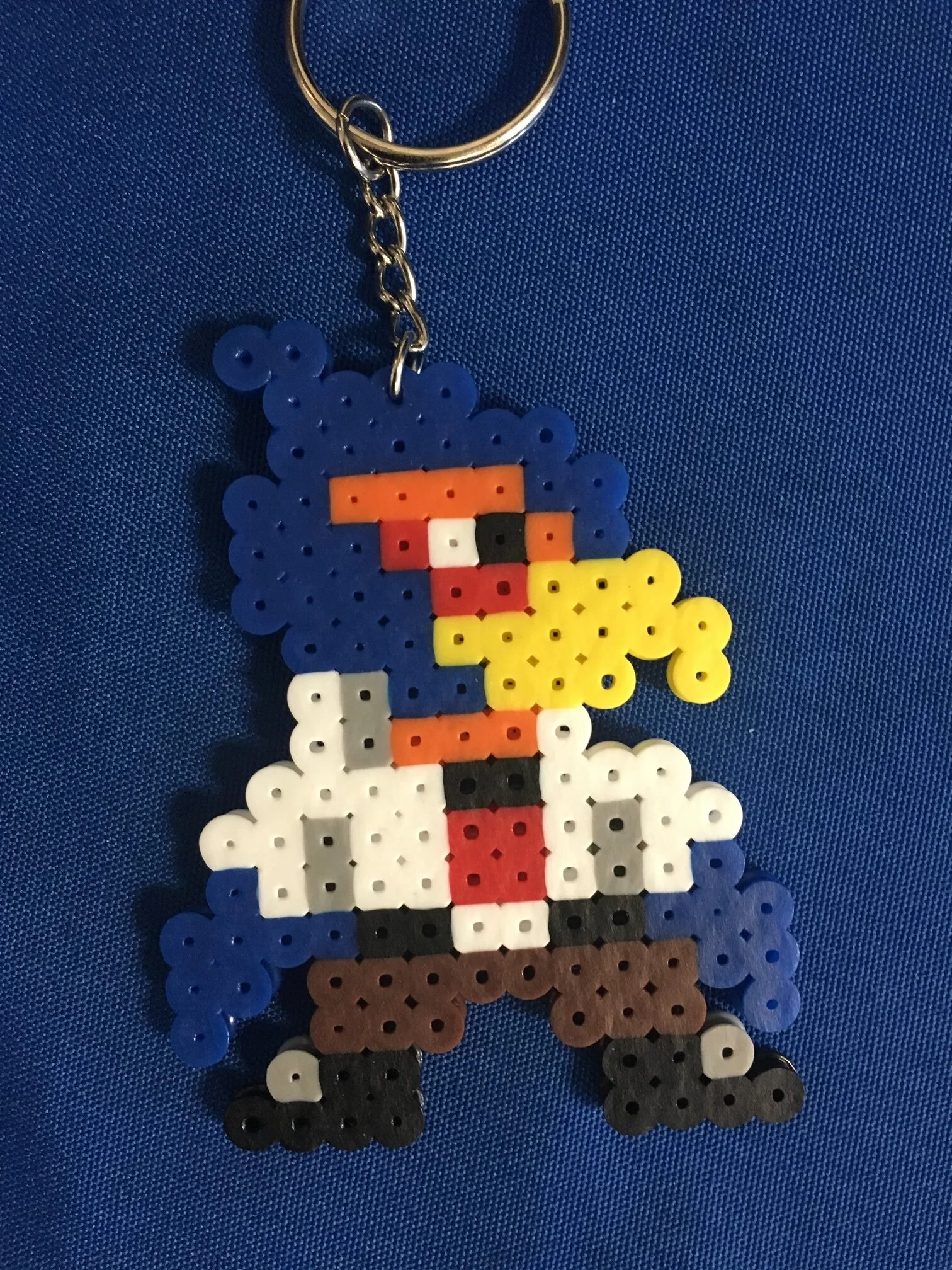 Falco bead keychain