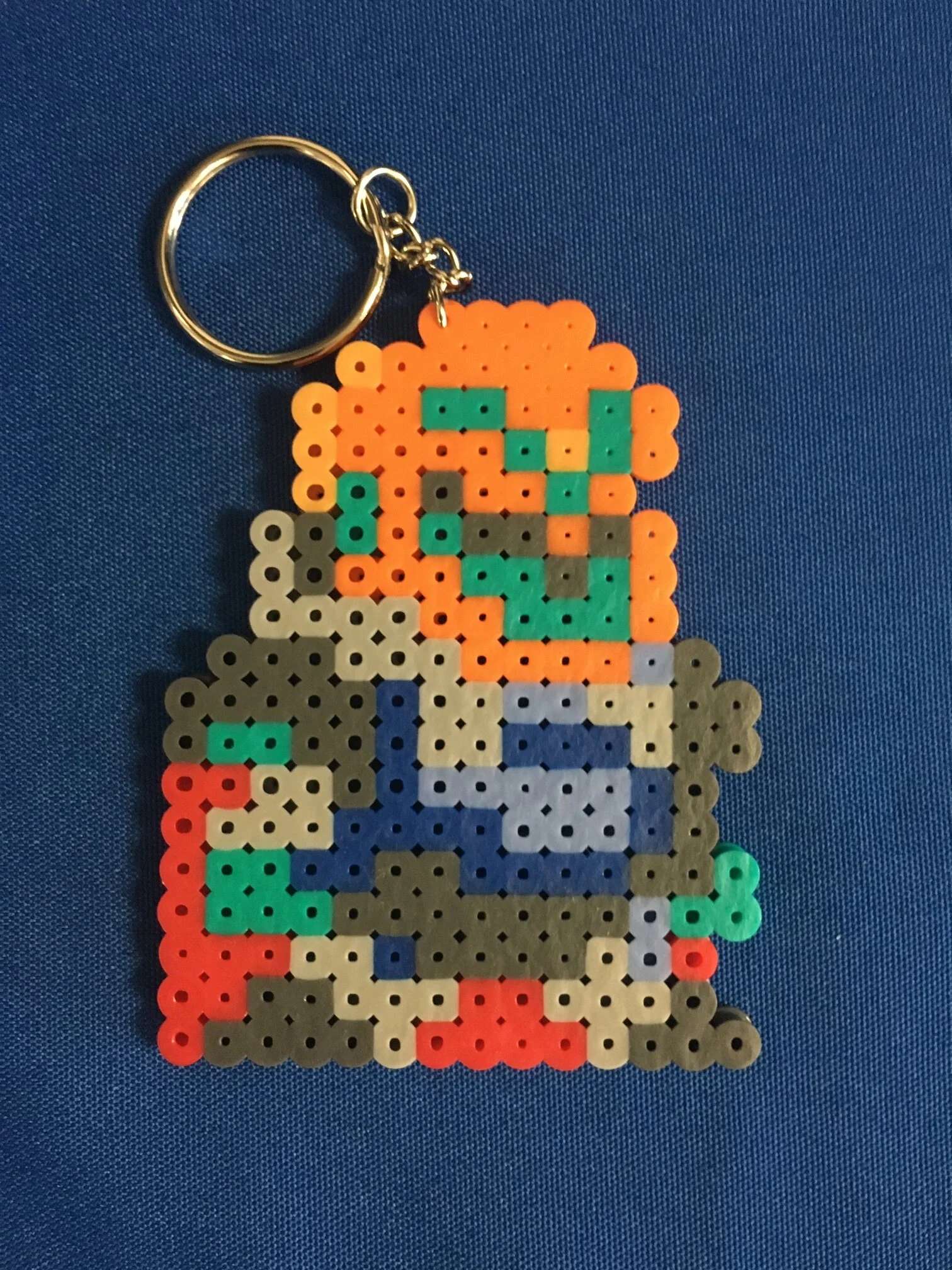 Ganondorf bead keychain