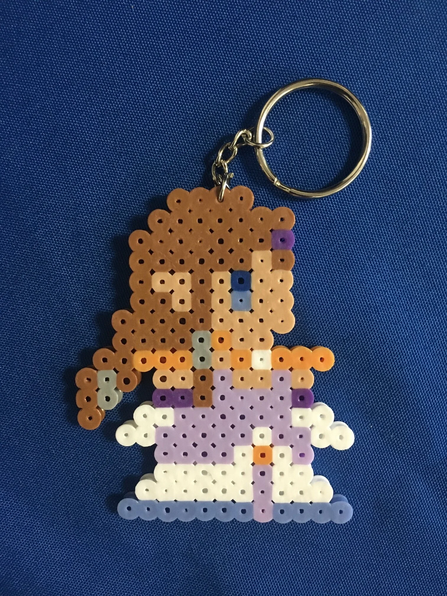 Zelda bead keychain