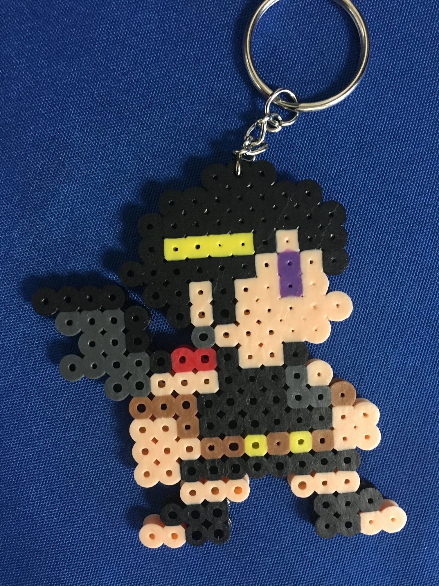 Dark Pit bead keychain