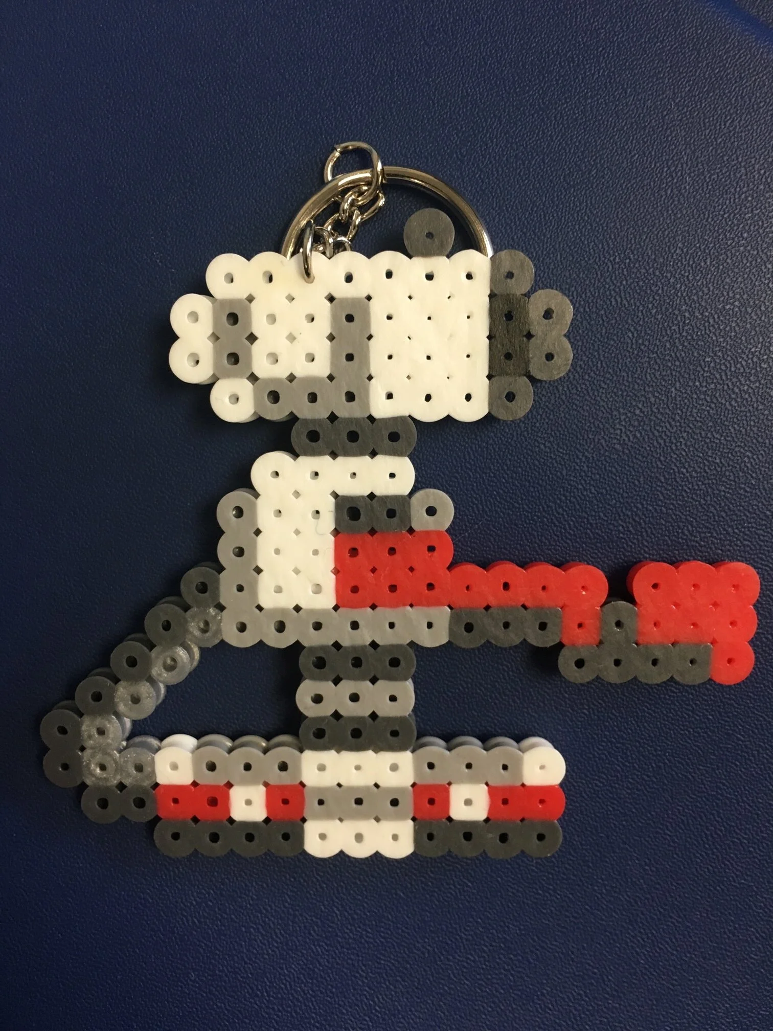 R.O.B. bead keychain