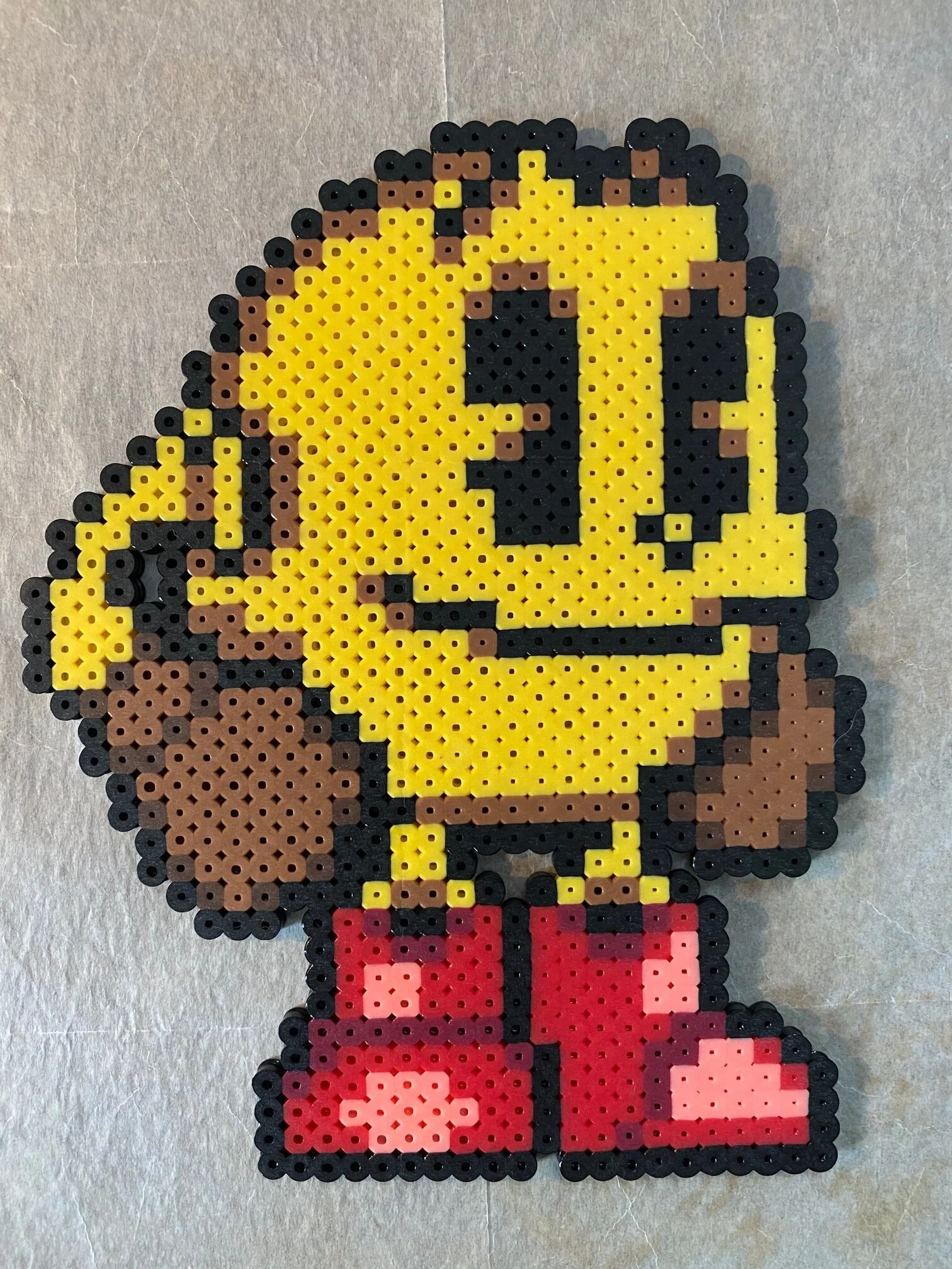 Pacman bead perler