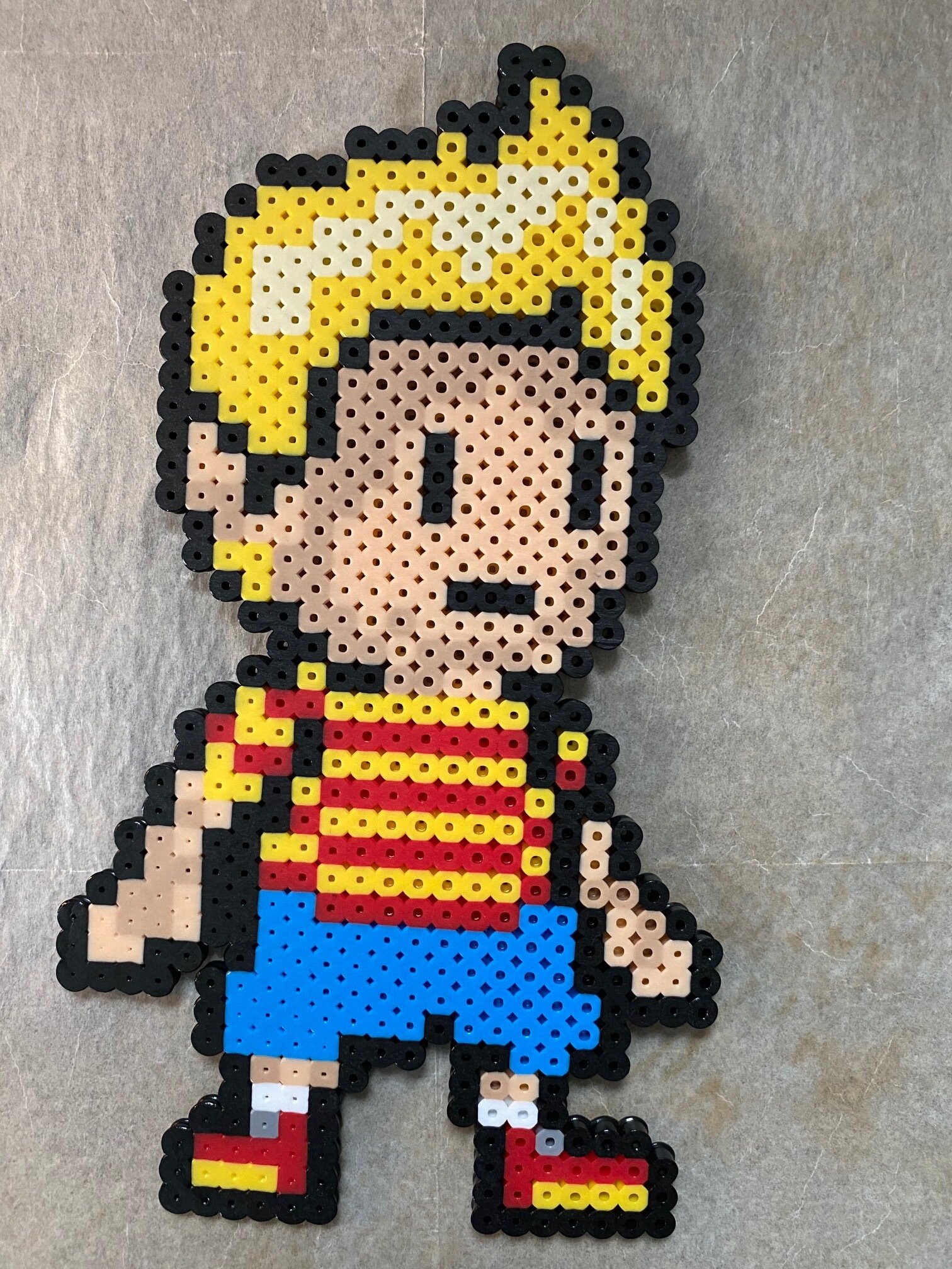 Lucas Bead sprite perler