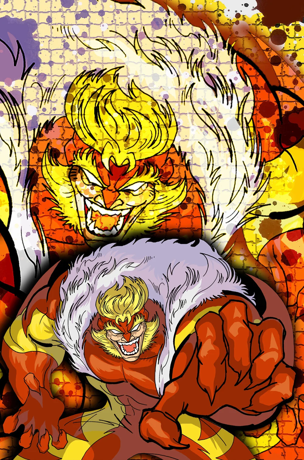 Sabertooth Print 11x17