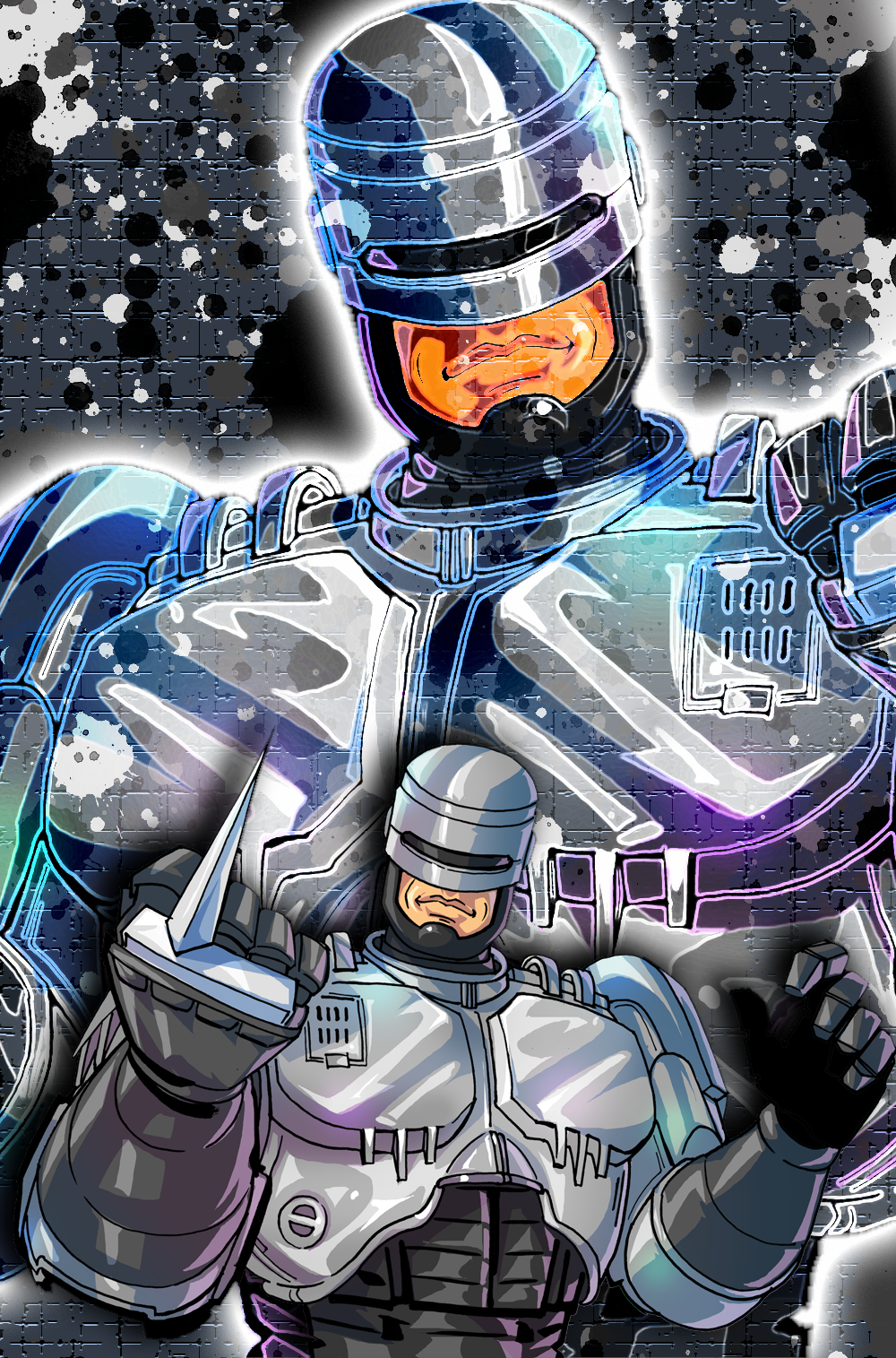 Robocop 11x17 Print