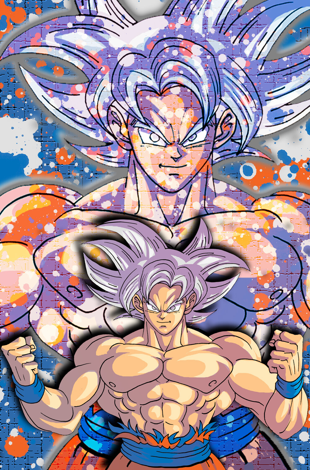 Goku UI  11x17 Print