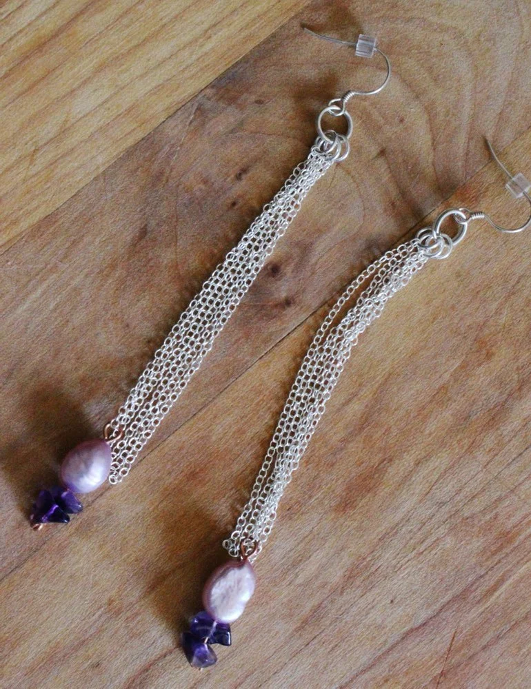 SS Freshwater Pearl and Amethyst Duster Earrings VERTICAL.jpeg