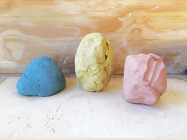 colored clay