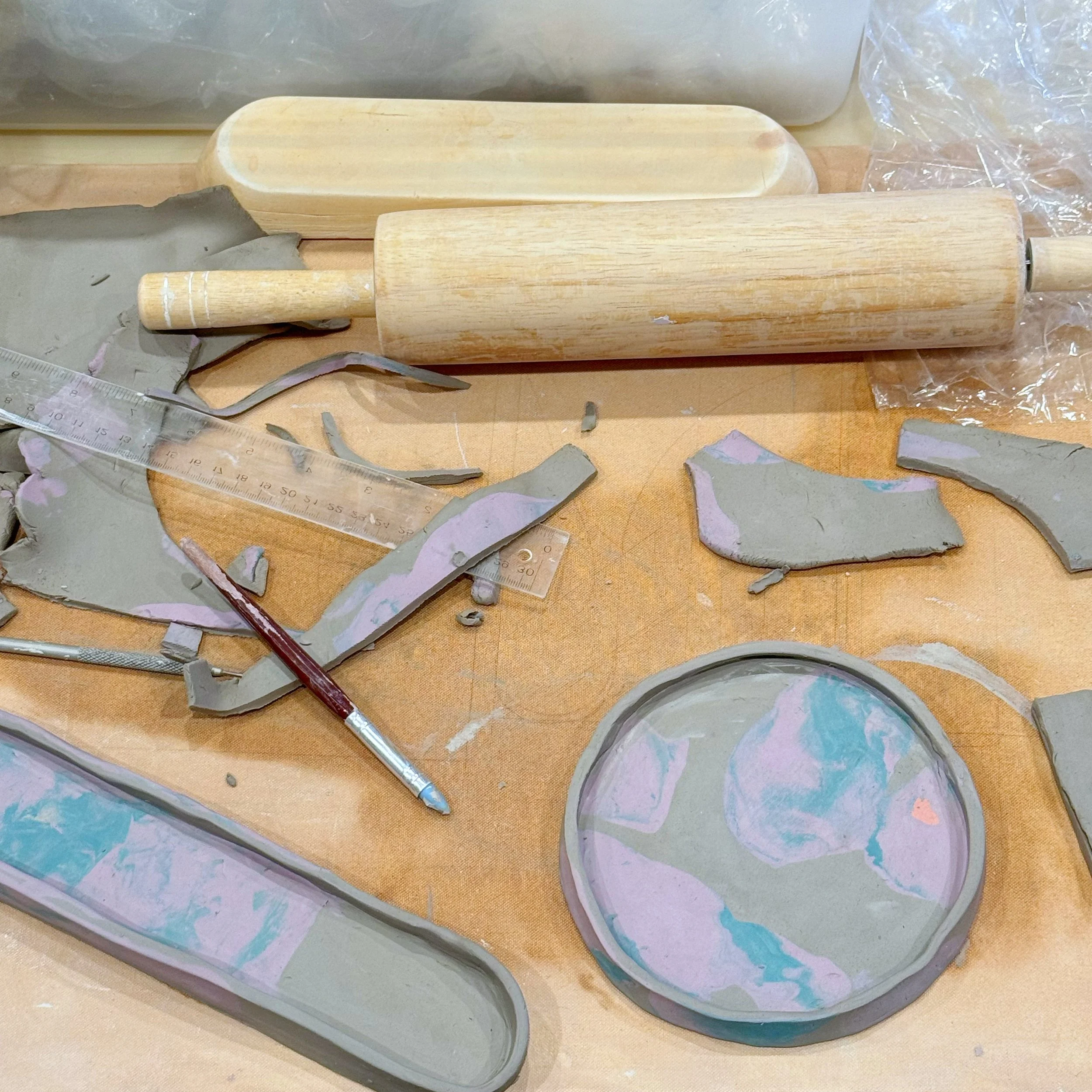 trinket trays &amp; plates