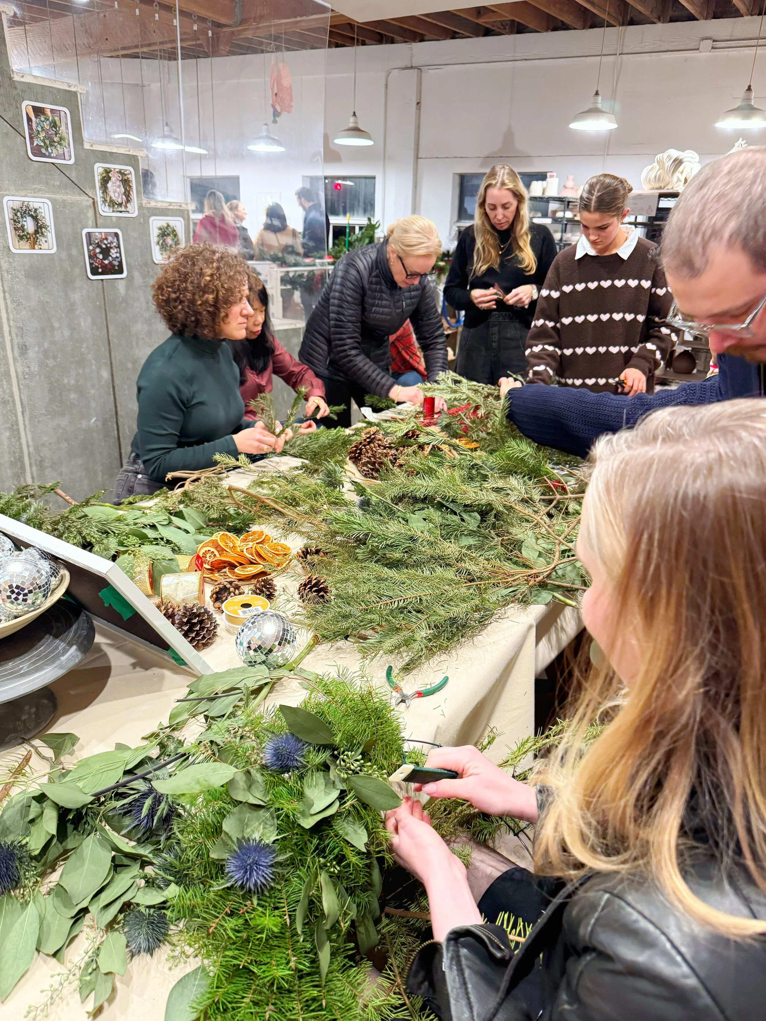 Wreath Making Party