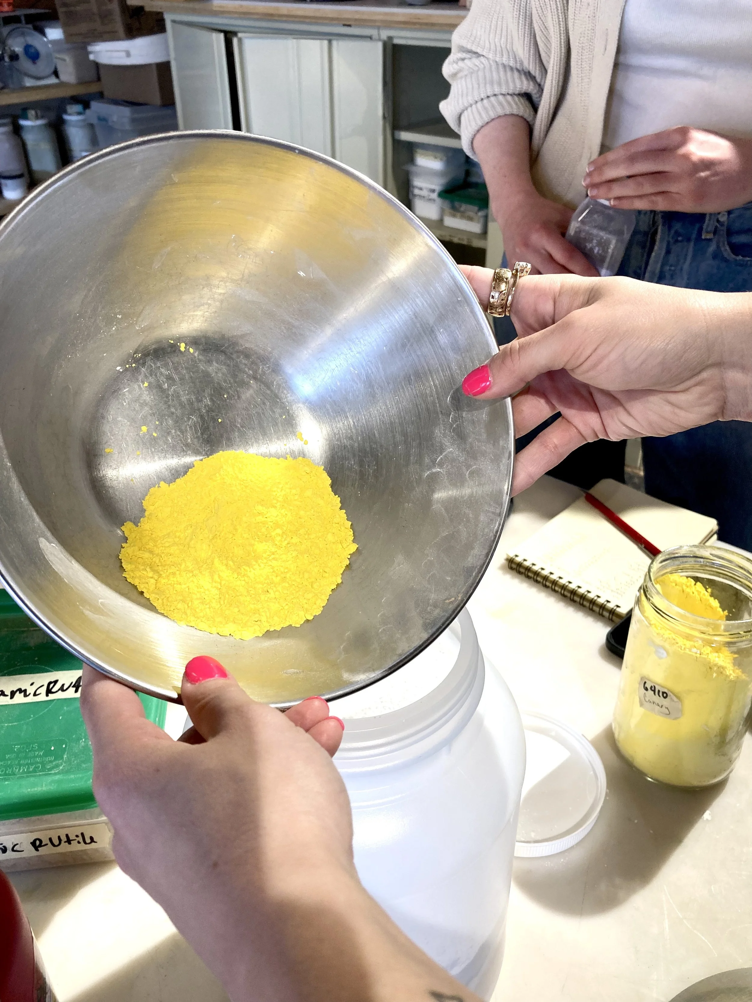 Testing yellow