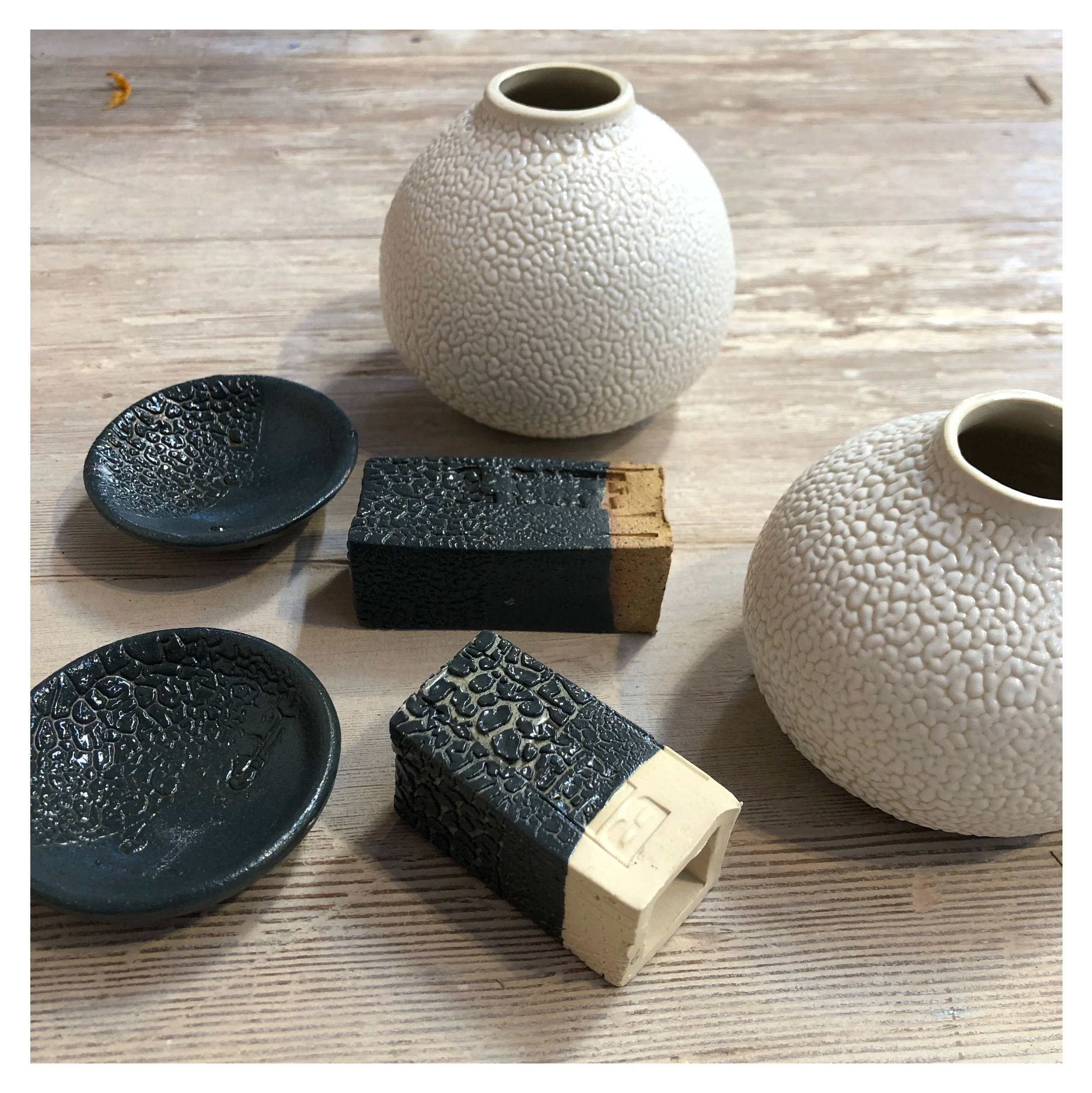 Crawl glazes
