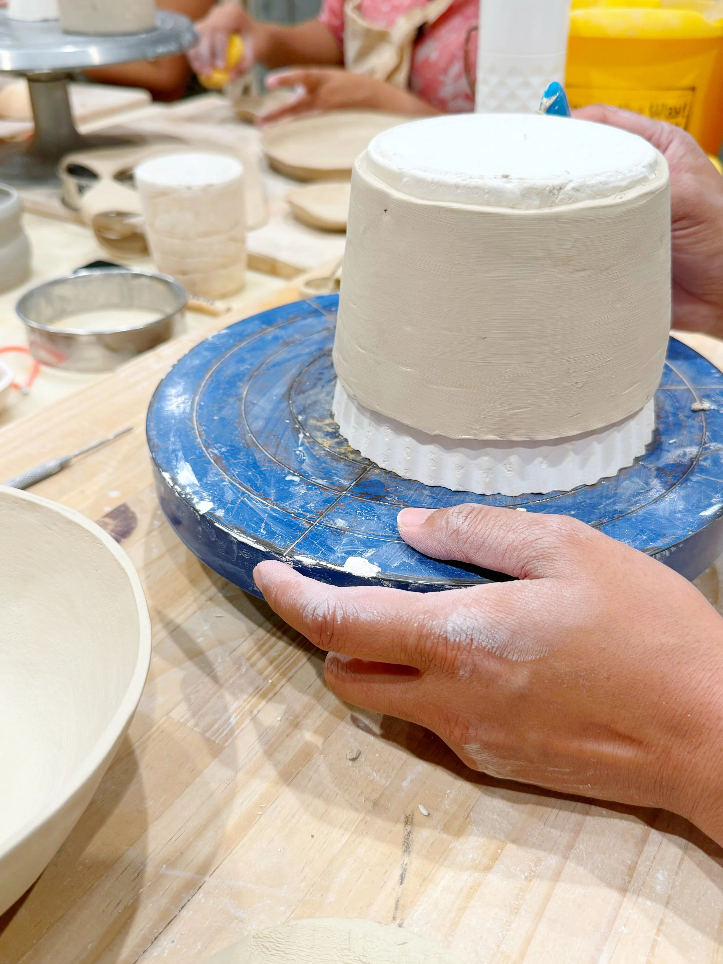 A mug in progress