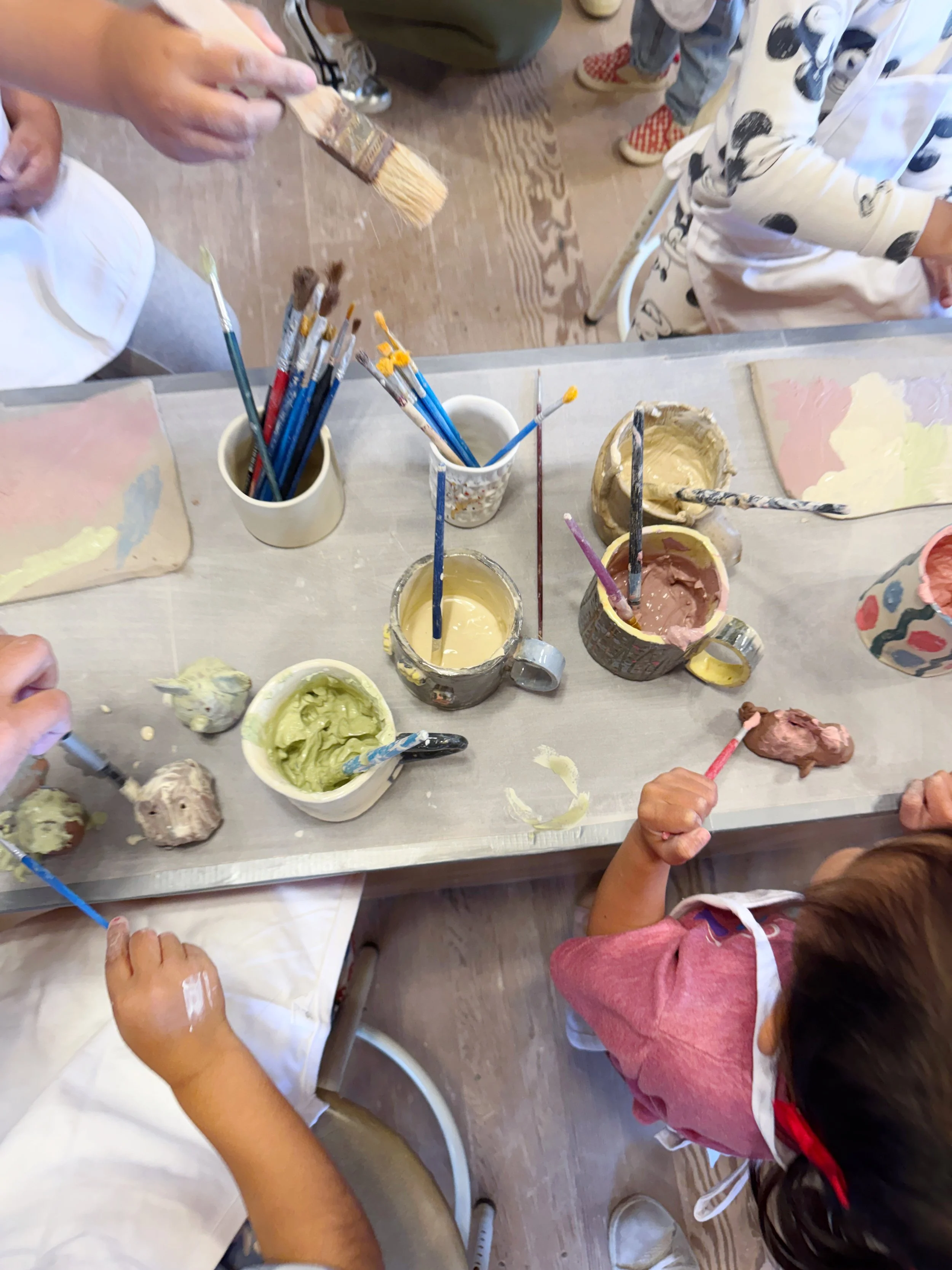 Our painting station