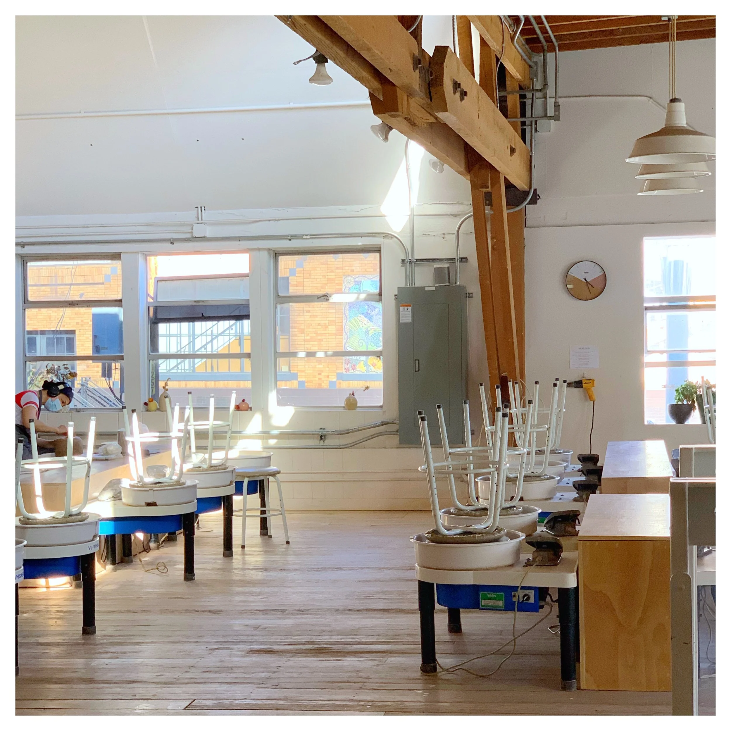 Our airy studio