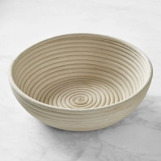 A coiled bowl