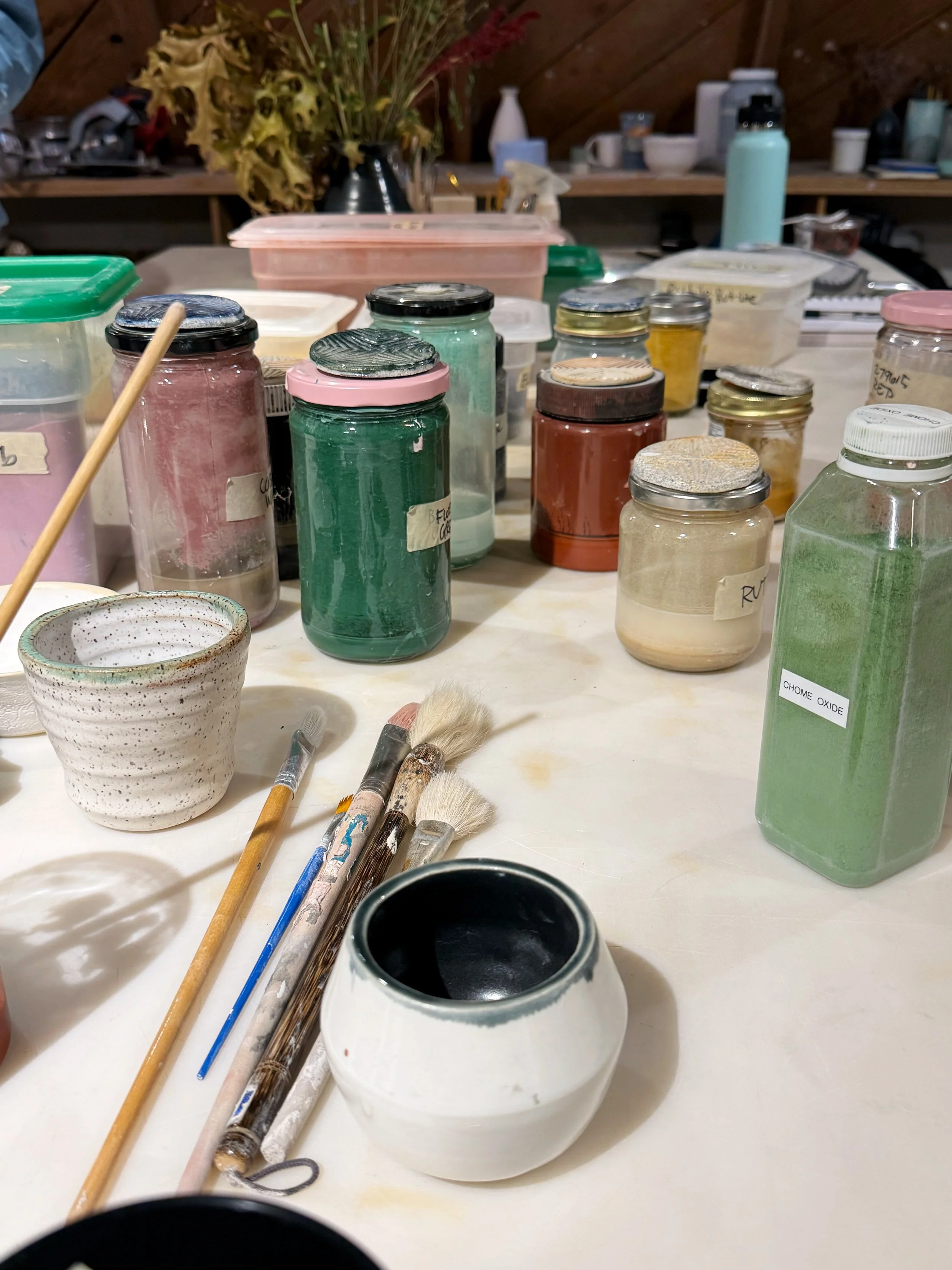 Oxide washes for members