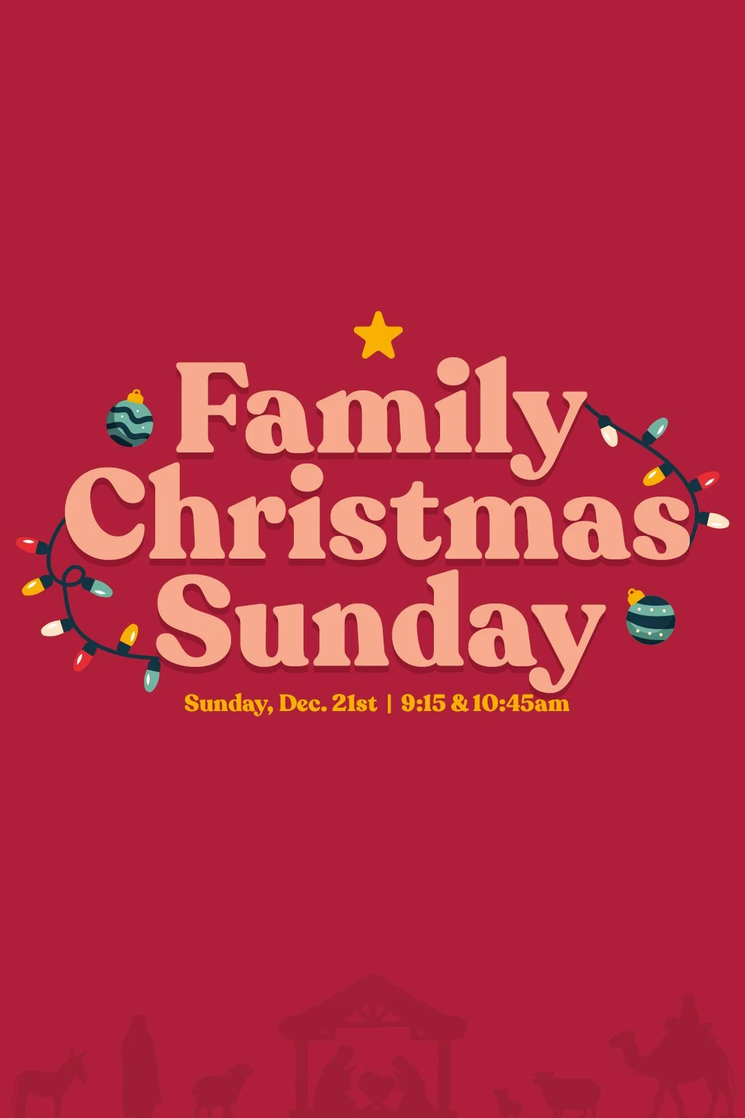 Family Christmas Sunday