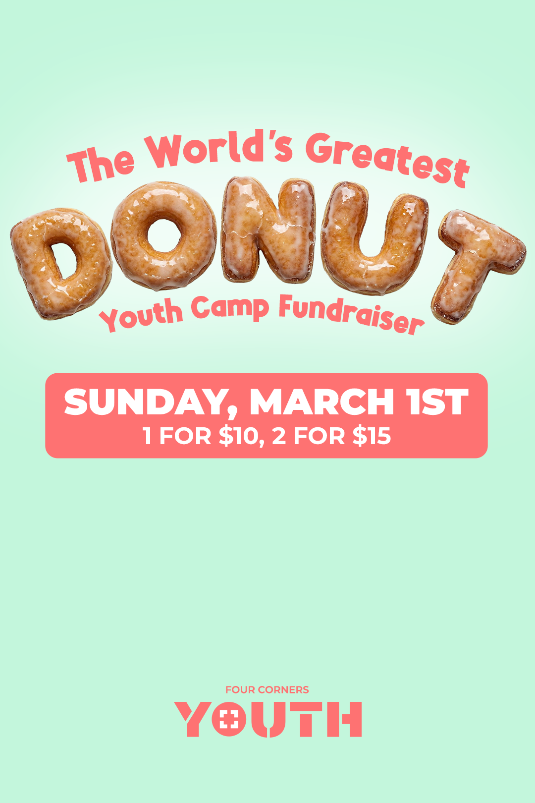 World's Greatest Donut // Youth Camp Fundraiser