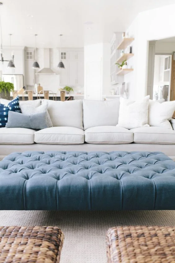 Favorite Upholstered Ottomans |  Kelley Price Interiors
