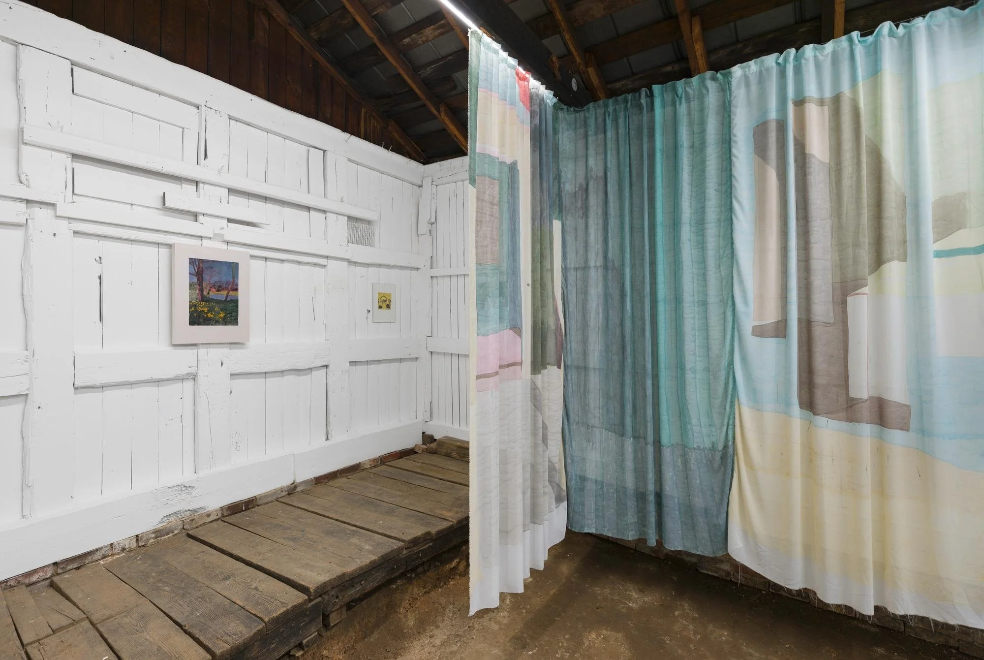  Installation view of  Sill  (two-person exhibition with Tom Henry) at the Bad Water, 2026 