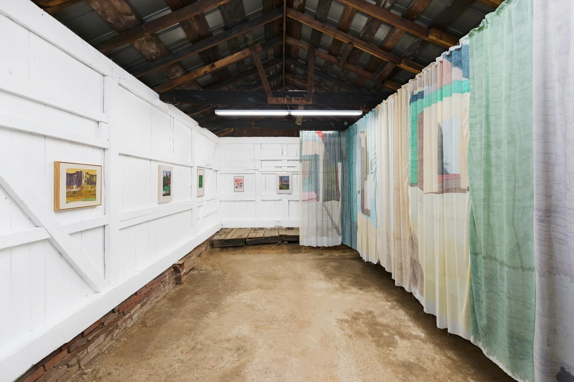  Installation view of  Sill  (two-person exhibition with Tom Henry) at the Bad Water, 2026 