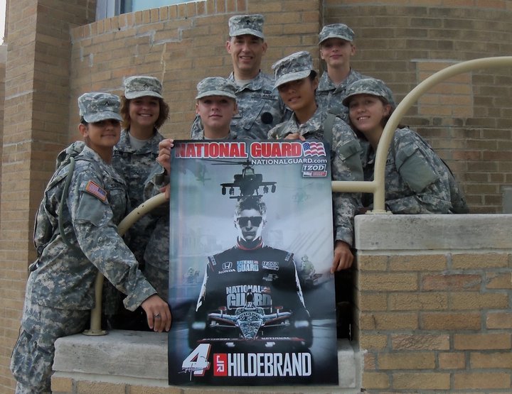 National Guard Patriot Academy Female Soldiers with Chaplain.jpg