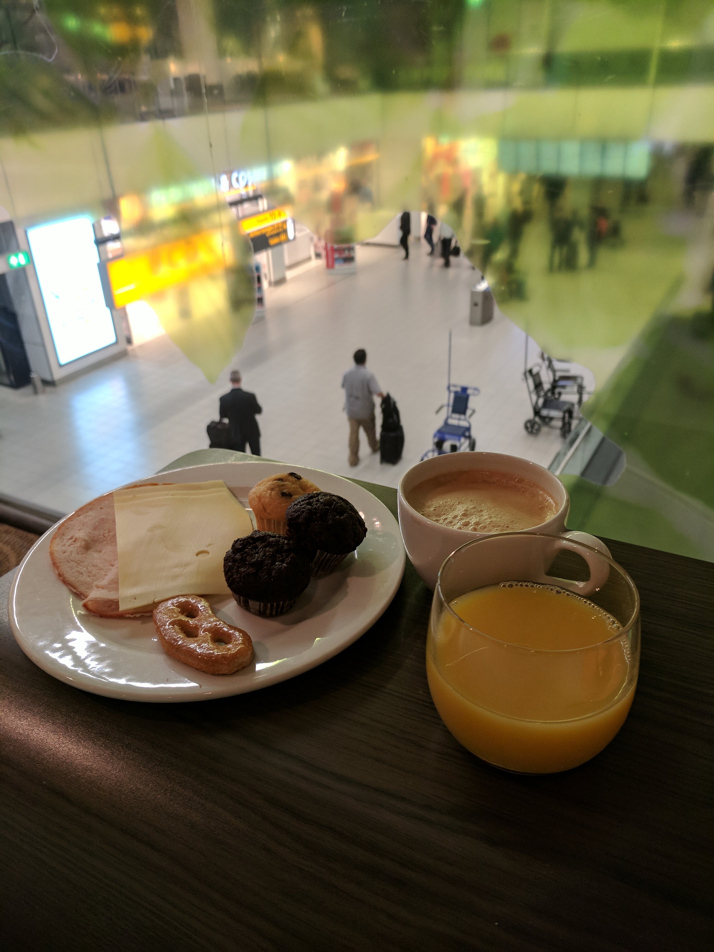 Breakfast at Schiphol