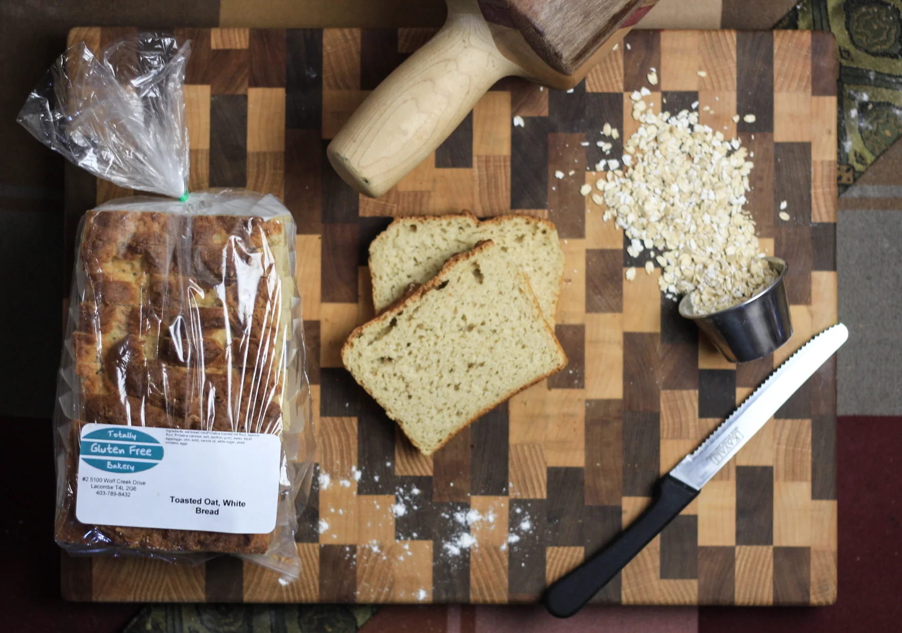 Toasted Oat Bread — Totally Gluten Free LTD