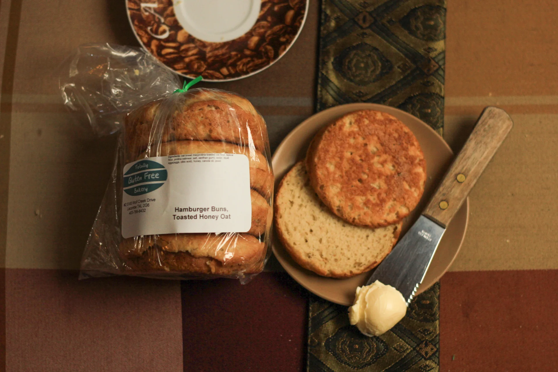 Raisin Oat Buns (4) — Totally Gluten Free LTD