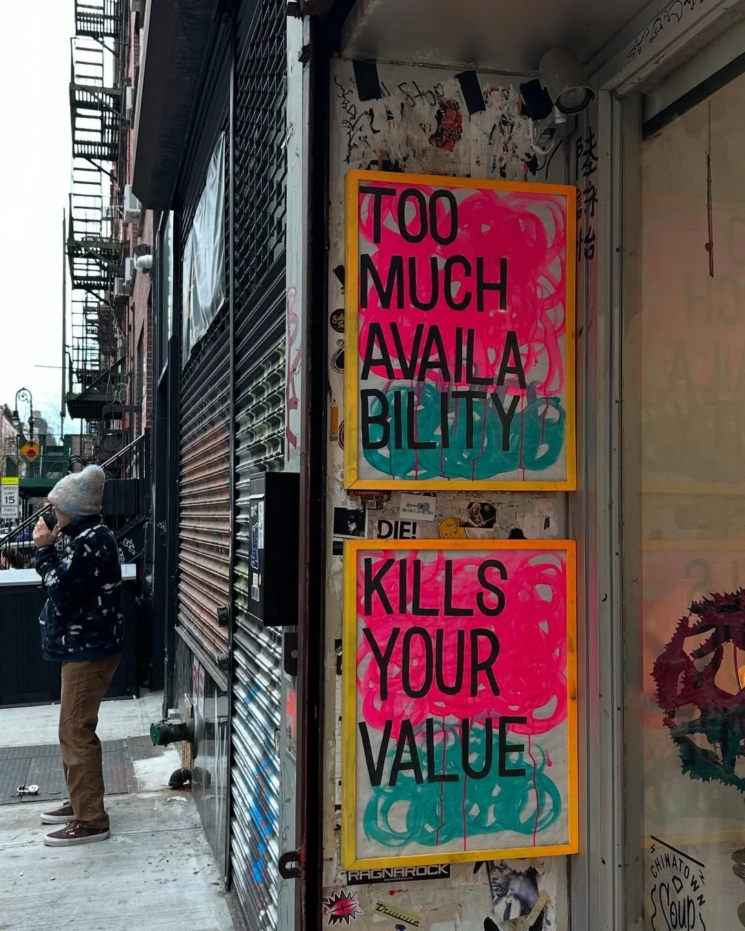 TOO MUCH AVAILABILITY // KILLS YOUR VALUE