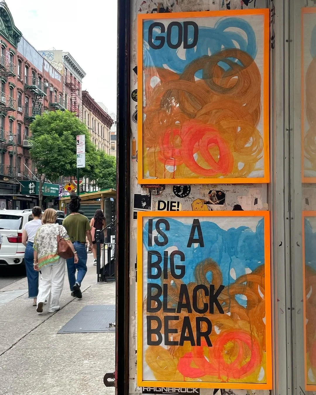 GOD // IS A BIG BLACK BEAR