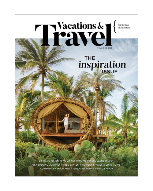 Volume 116 of Vacations &amp; Travel magazine is out now&nbsp;