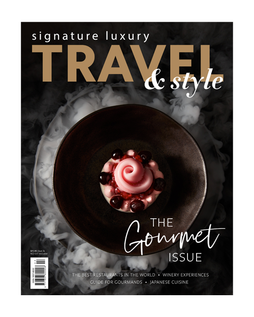 A culinary curation by Signature Luxury Travel &amp; Style magazine