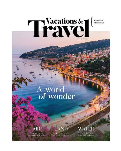 Volume 117 of Vacations &amp; Travel magazine is out now 